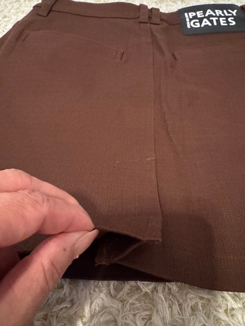 新品未使用タグ付PEARLY GATES レディーススカート