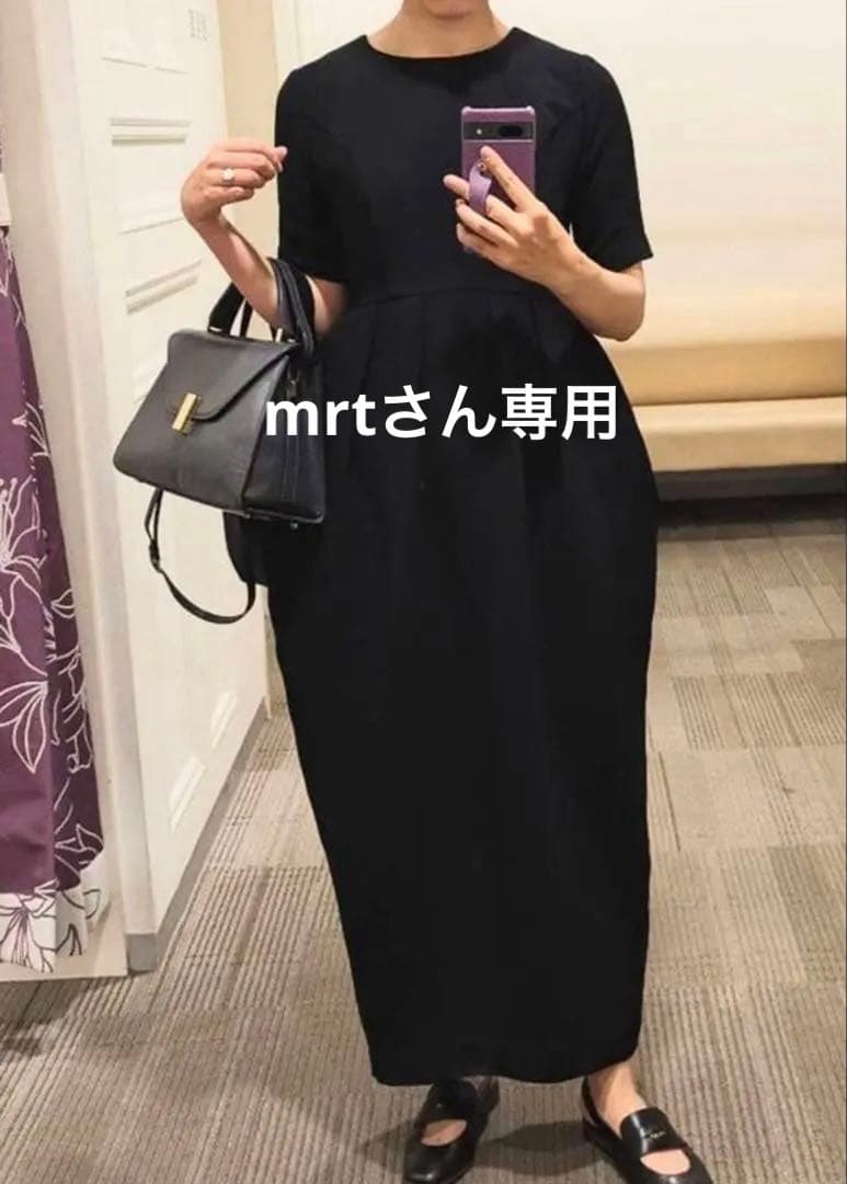 apart bylowrys 石岡真実さんコラボコクーンワンピース　M