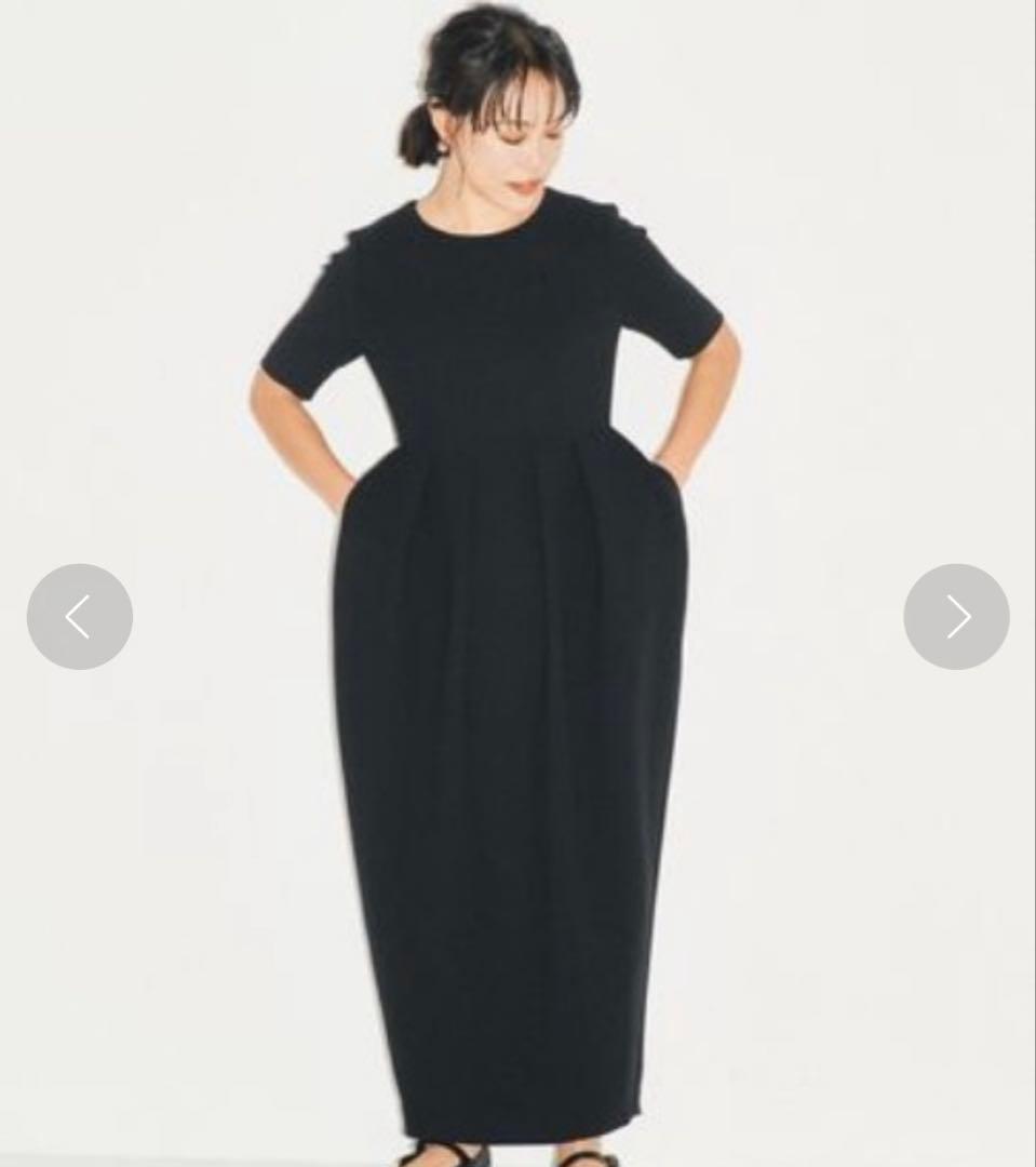 apart bylowrys 石岡真実さんコラボコクーンワンピース　M