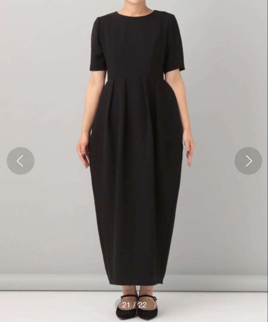 apart bylowrys 石岡真実さんコラボコクーンワンピース　M