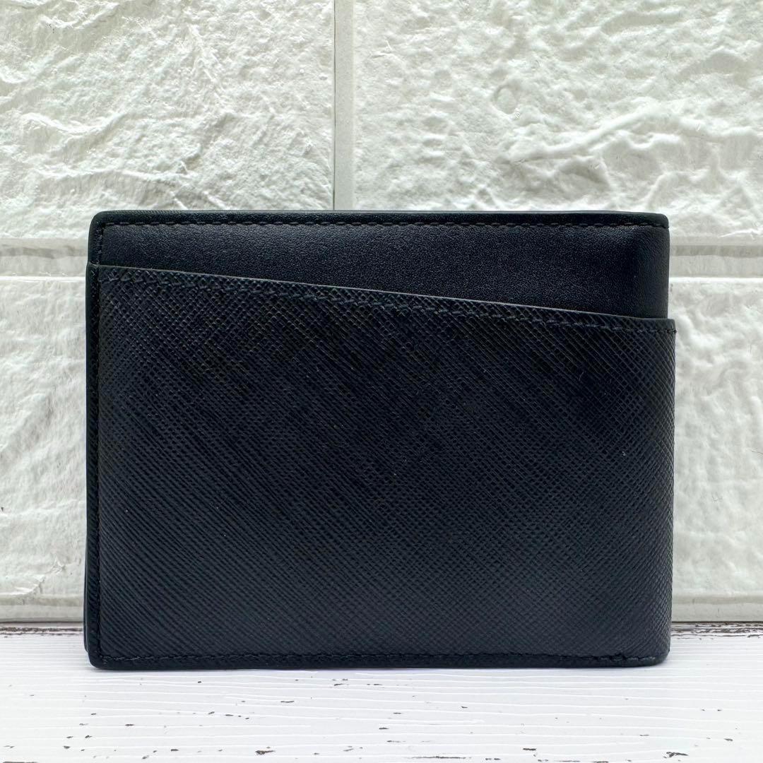 美品✨　モンブラン　マネークリップ　レザー　コンパクトウォレット