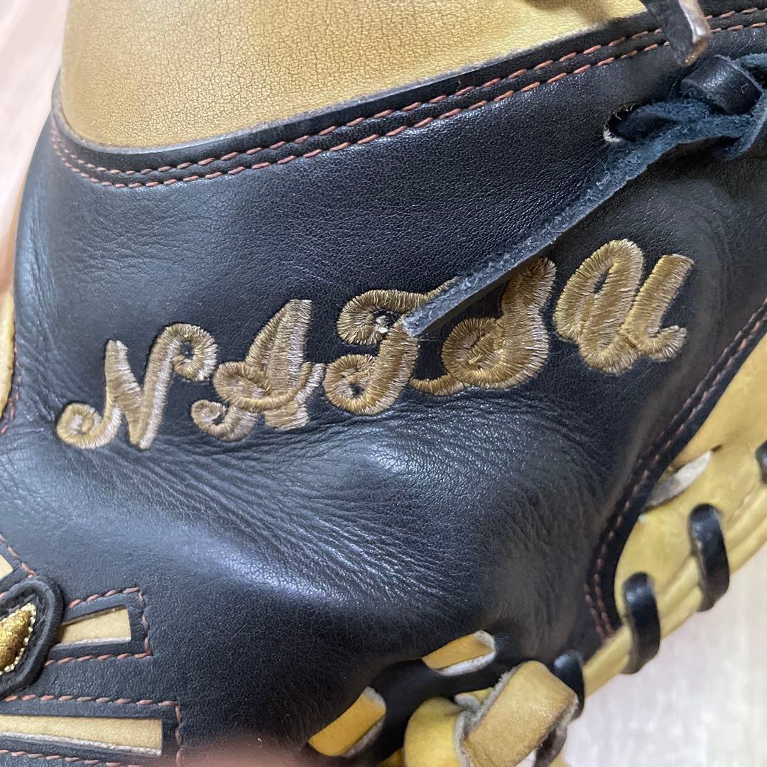 ミズノ 硬式キャッチャーミット プロ実使用