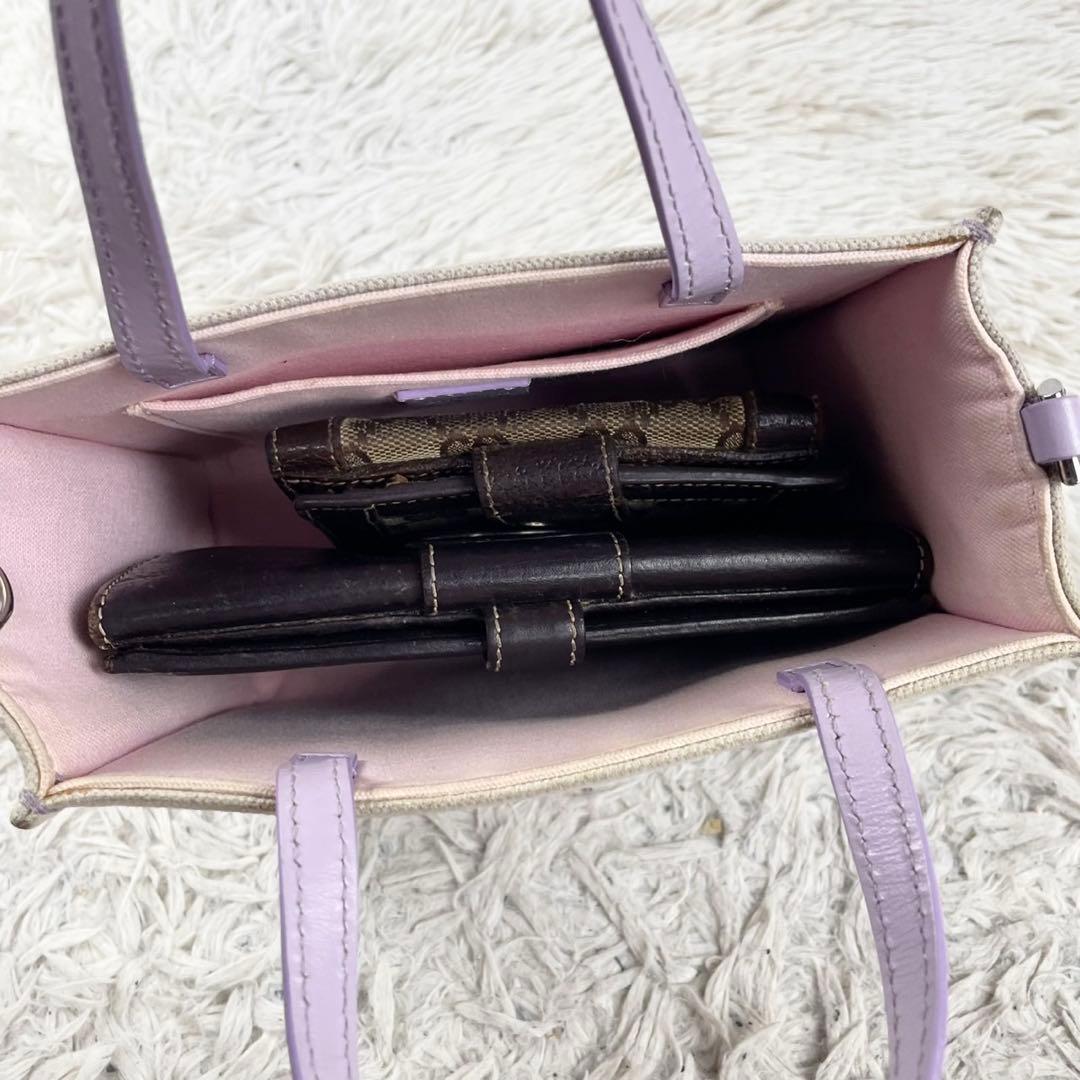 美品 ジバンシー キャンバス 2WAY ショルダーバッグ G-TOTE ミニ