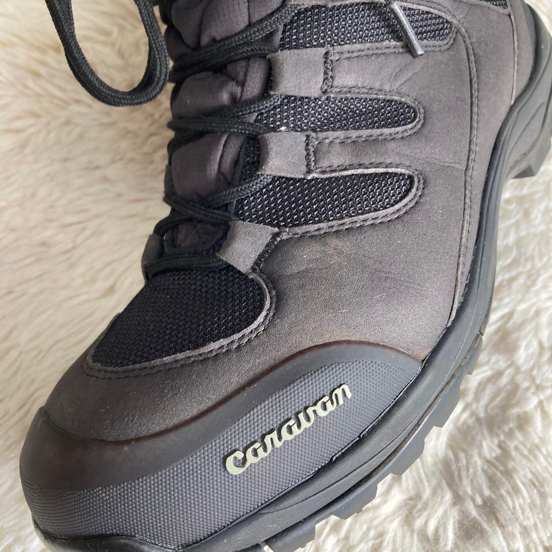 Caravan スノーブーツ ゴアテックス ブラック ウインターブーツ 登山靴