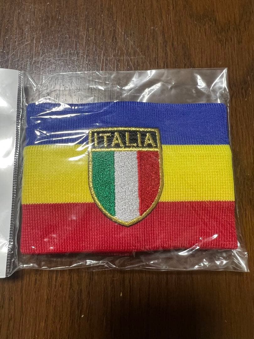 ロベルト　バッジョ　キャプテンマーク　新品未使用　腕章　三色旗　イタリア代表