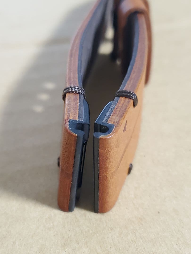 中古 純正 QuickFit26レザー革バンドベルトGARMINガーミンBK