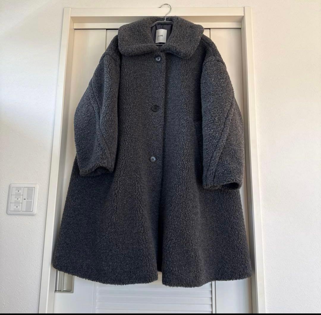 美品　VOLUME FLARE BOA COAT ボアコート
