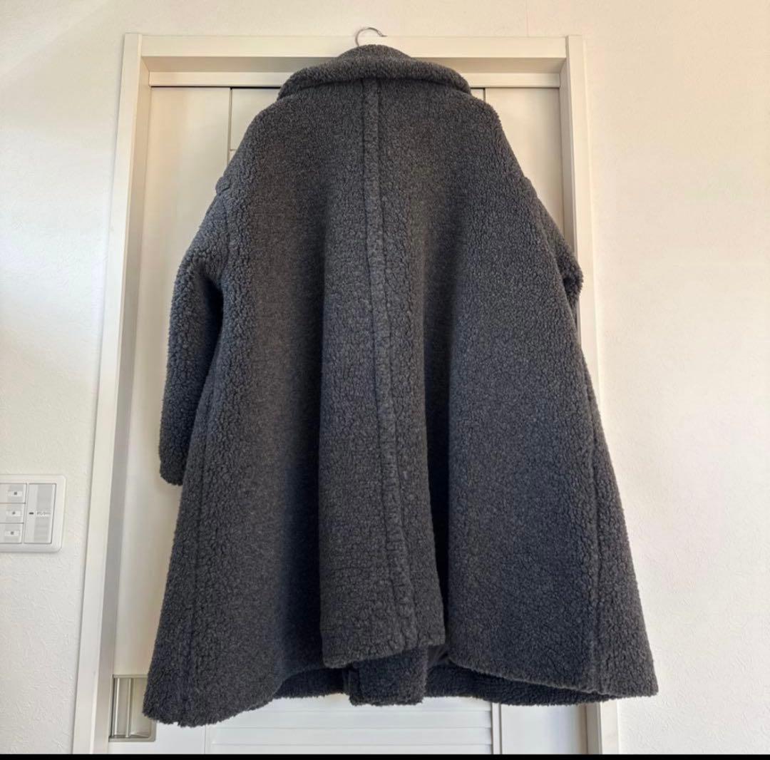 美品　VOLUME FLARE BOA COAT ボアコート