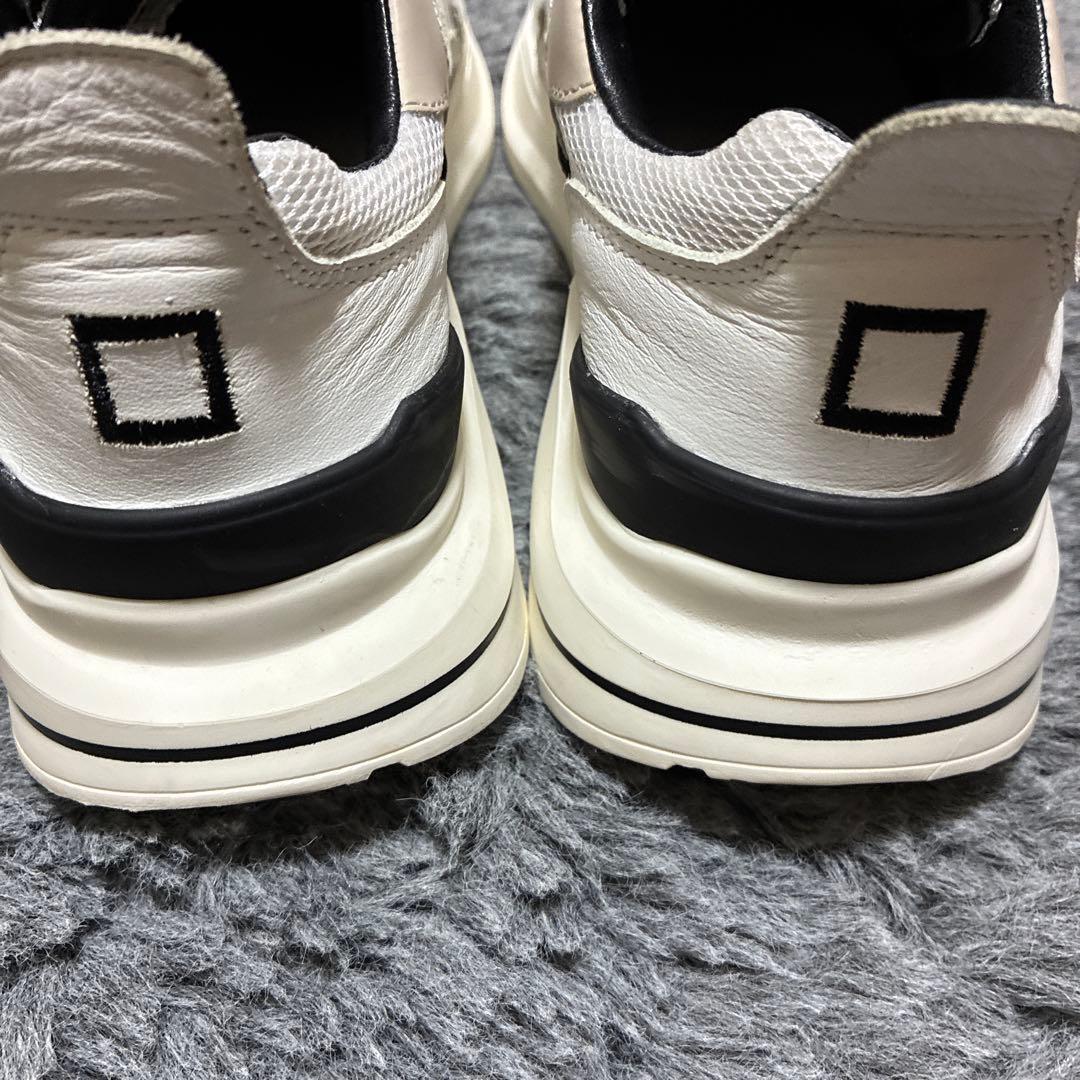 DＡＴＥ　ＦUＧＡ ホワイト　スニーカー　２４.５㎝