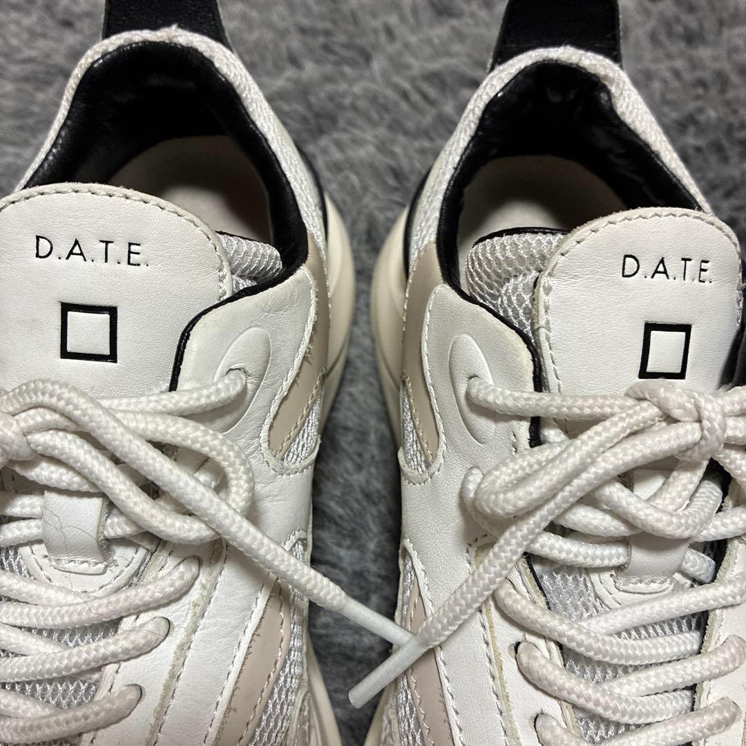 DＡＴＥ　ＦUＧＡ ホワイト　スニーカー　２４.５㎝