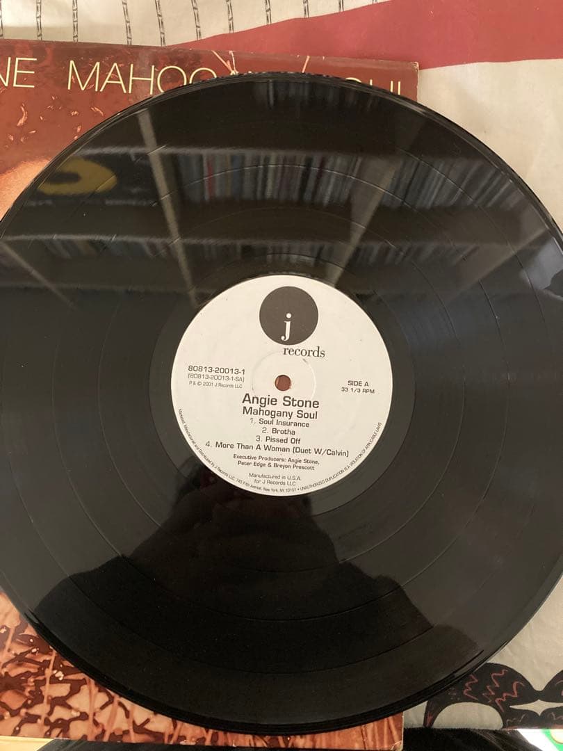 洋楽 Angie Stone Mahogany Soul LP