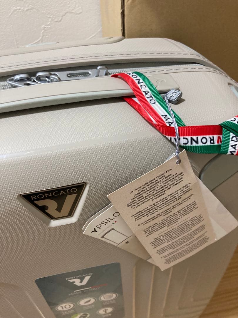 新品イタリア製キャリーケース　ロンカート　イプシロン35～40L ベージュ