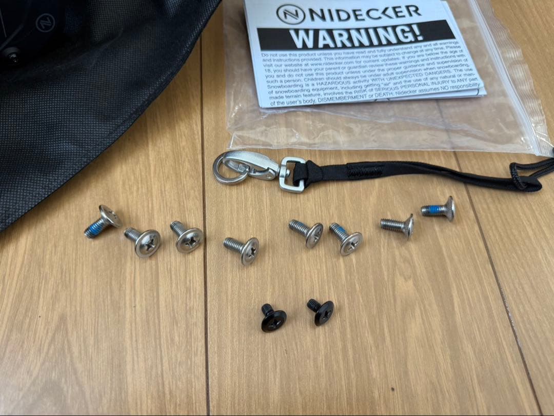 NIDECKER ナイデッカースーパーマティック　ブラック　Lサイズ