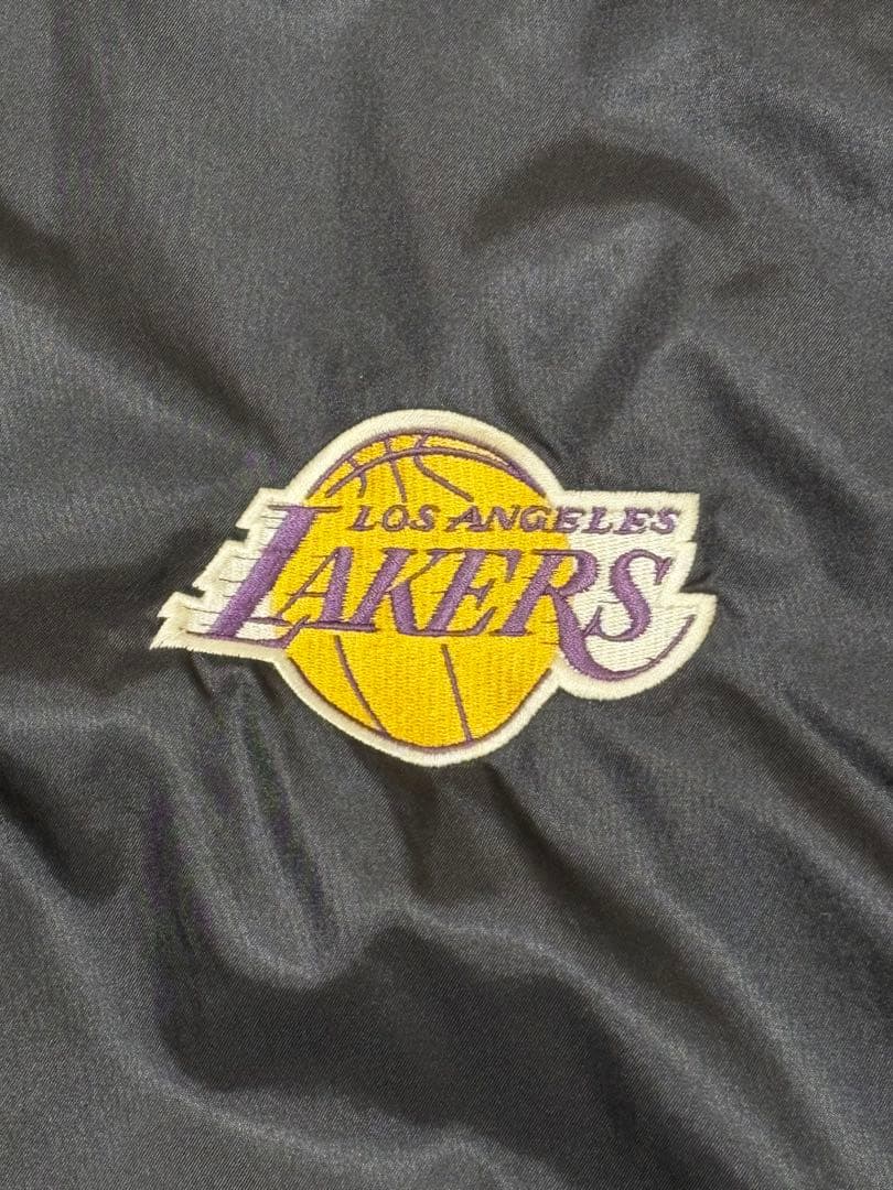 【希少 大きめ2XL】Reebok×Lakers NBA スタジャン ジャケット