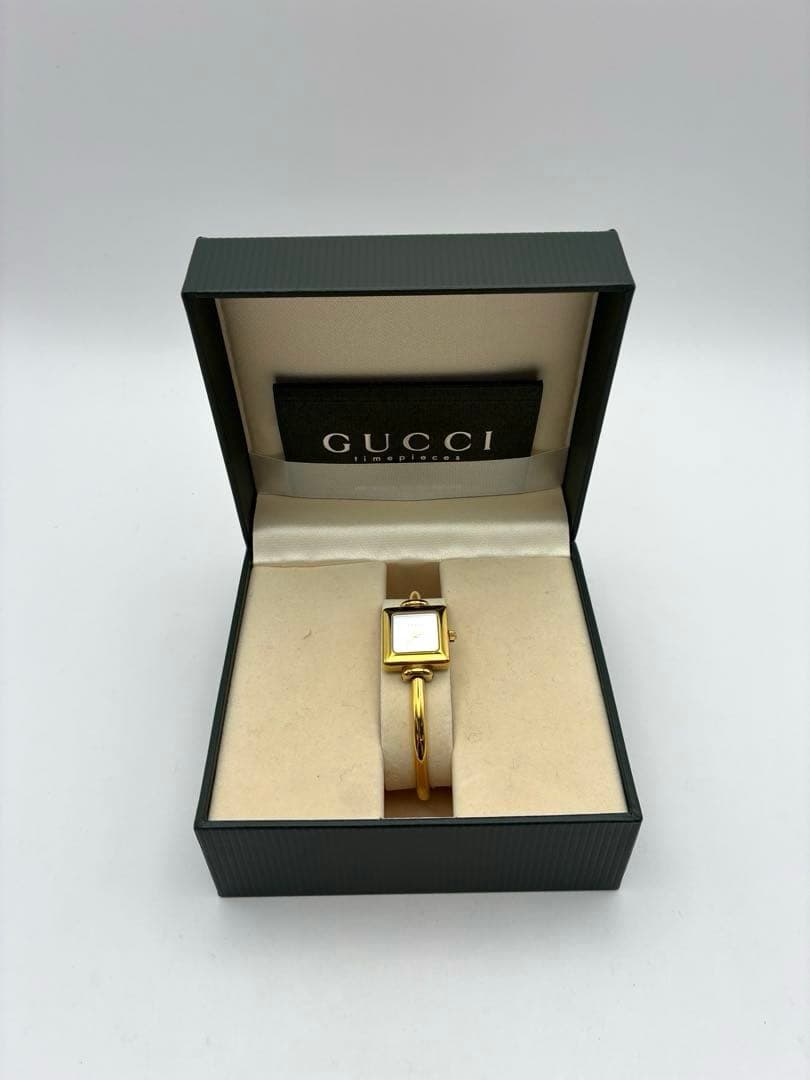 GUCCI 1900Lシリーズ　バングルウォッチ　不動