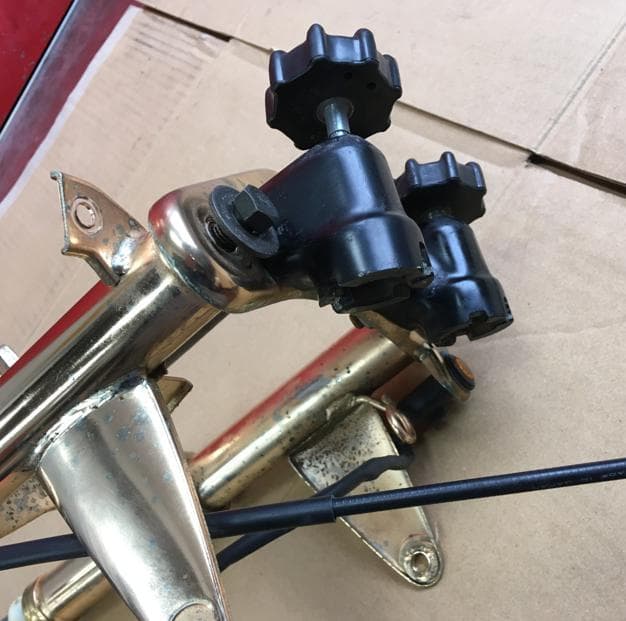 値下げしましま　ゴ－ルドモンキ－ フロントフォ－ク　ホンダ純正品