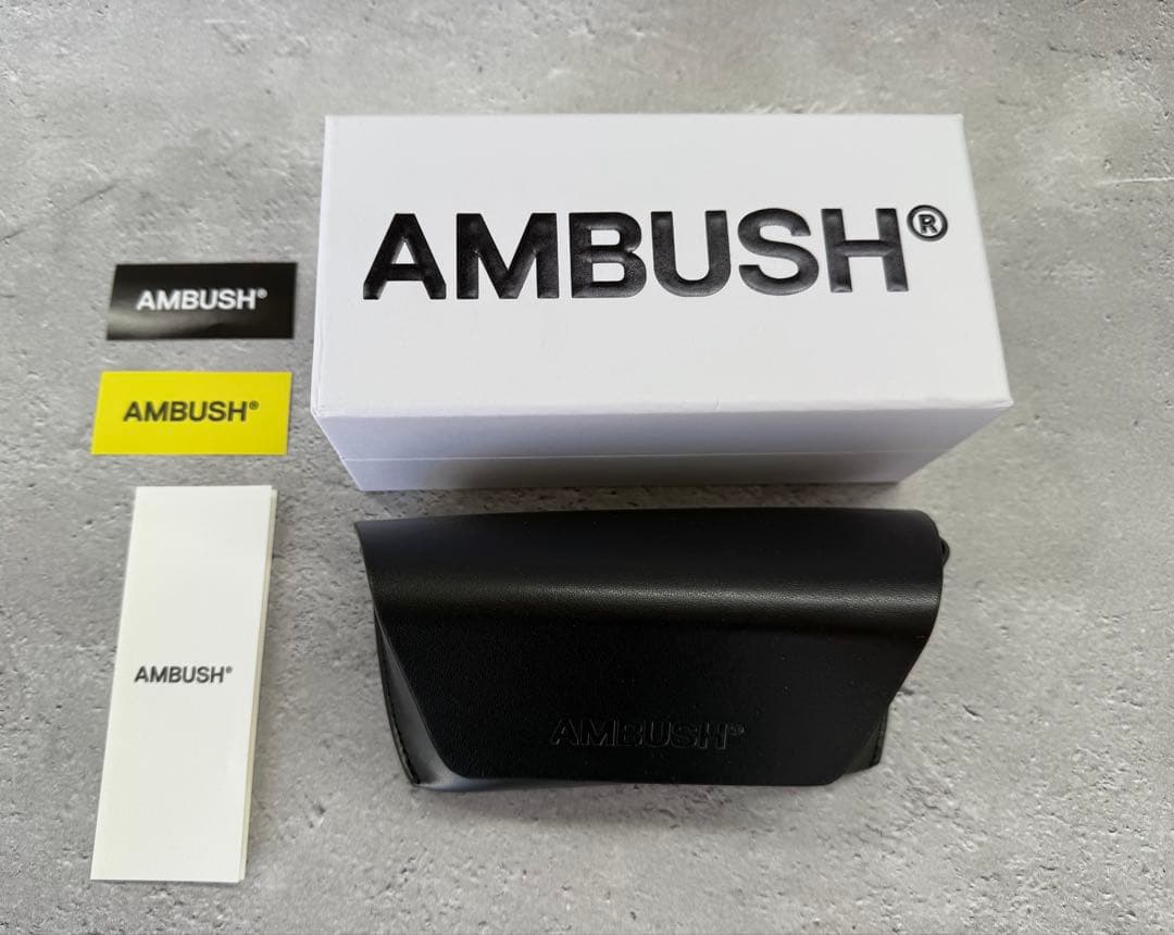 『値下げ』ambush アンブッシュピアス サングラス ゴールド