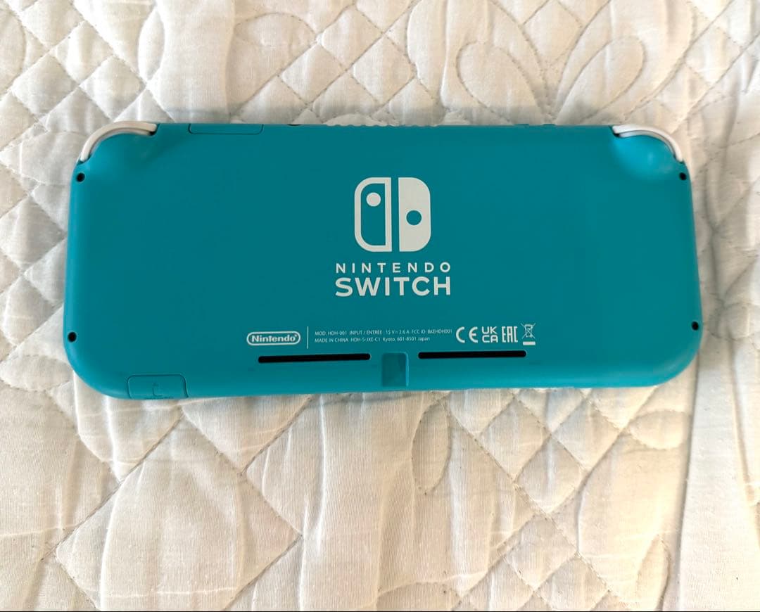Switch Lite スイッチライト ターコイズ 箱・充電器ACアダプター付き