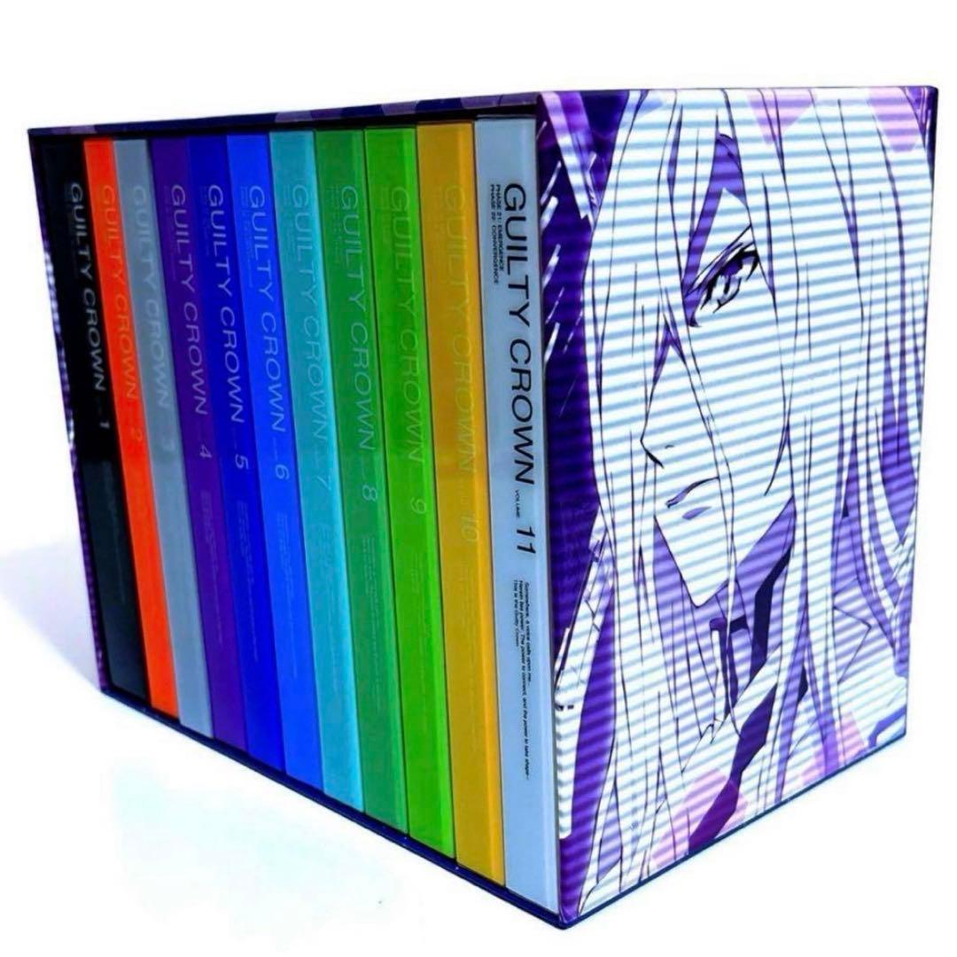 ギルティクラウン 完全生産限定版 DVD 全巻セット (全巻収納BOX付き)