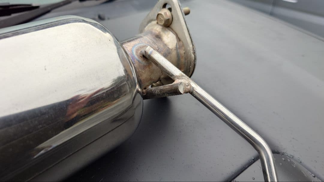 JB23 ショートバンパー用マフラー