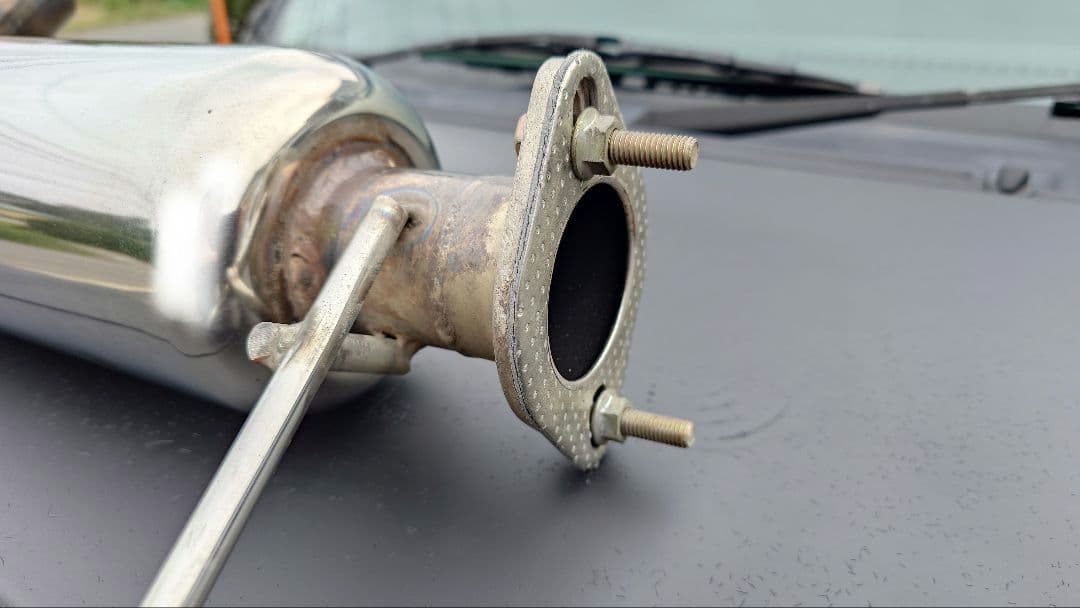 JB23 ショートバンパー用マフラー