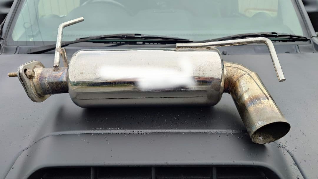 JB23 ショートバンパー用マフラー