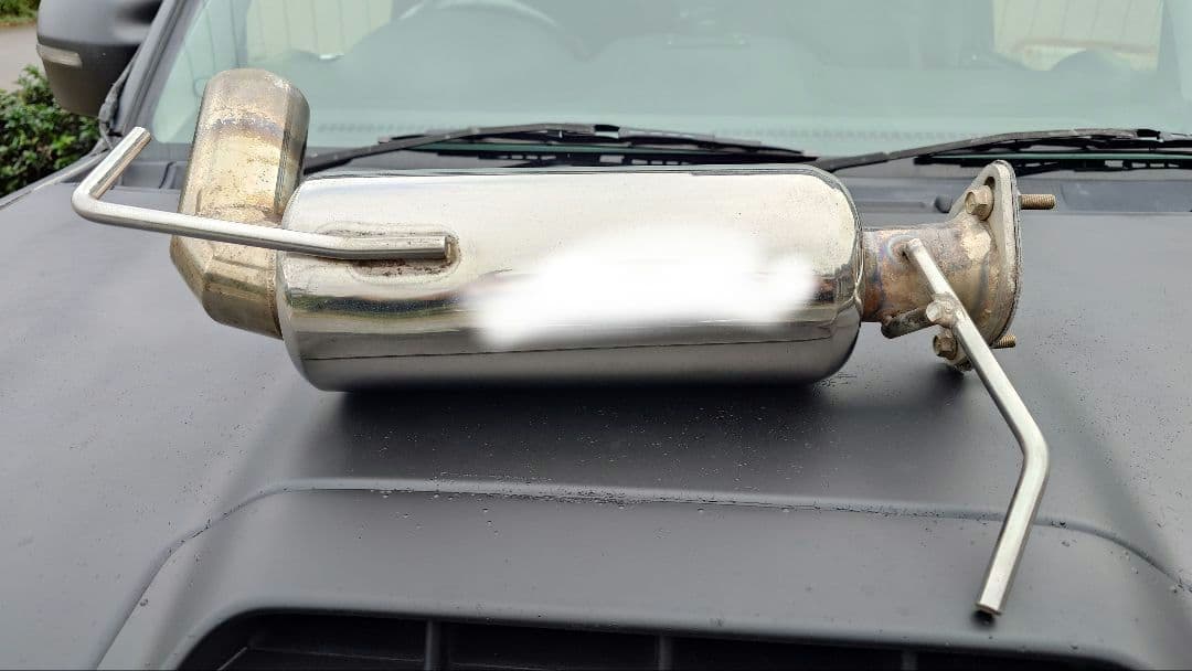 JB23 ショートバンパー用マフラー