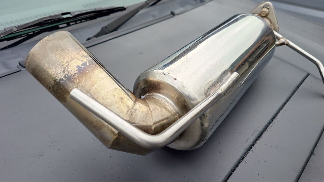 JB23 ショートバンパー用マフラー