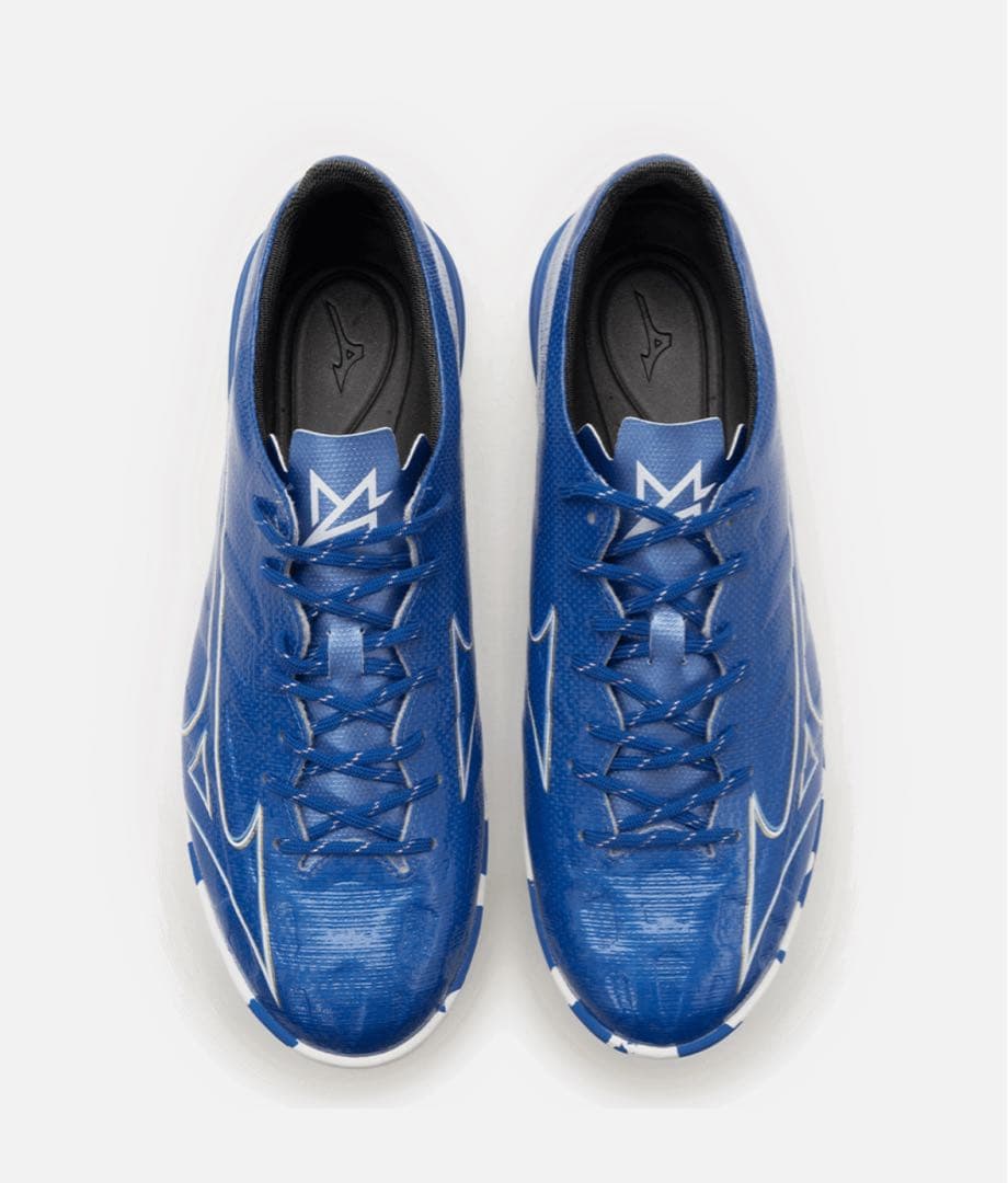 新品 25.0cm ミズノ アルファ プロ AS TF 青