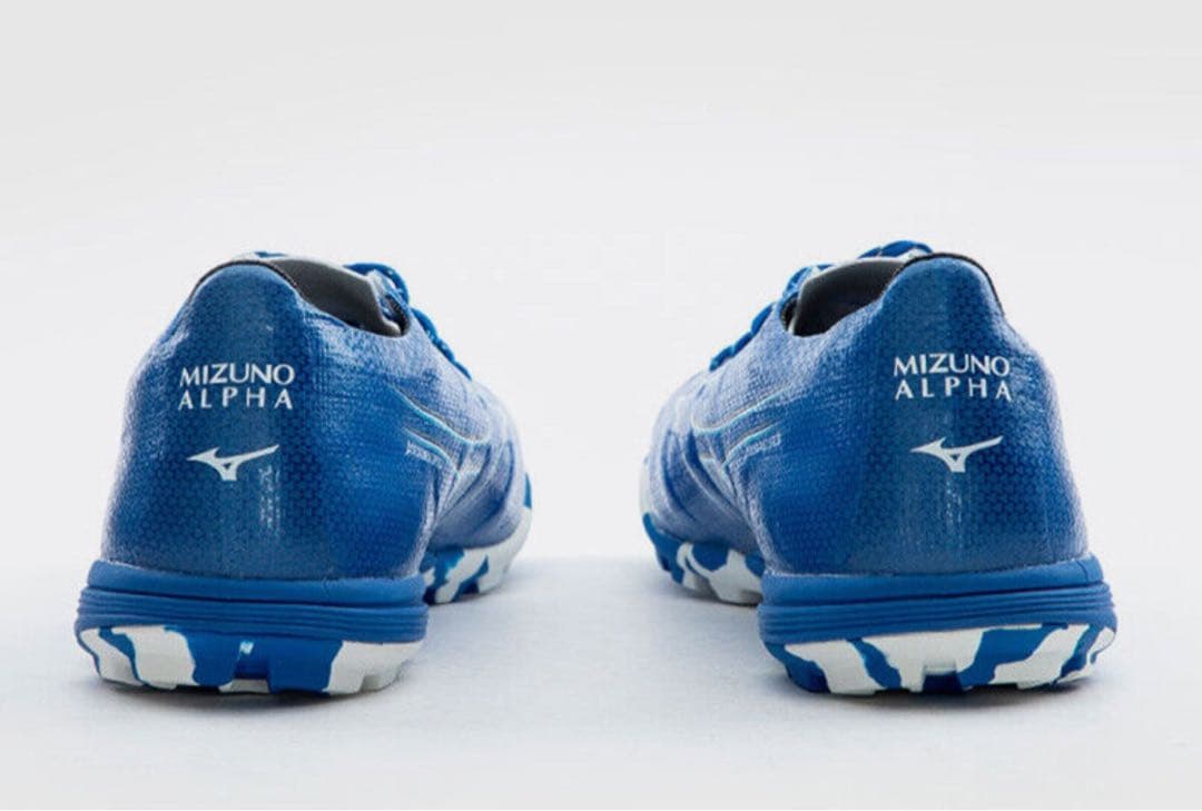 新品 25.0cm ミズノ アルファ プロ AS TF 青