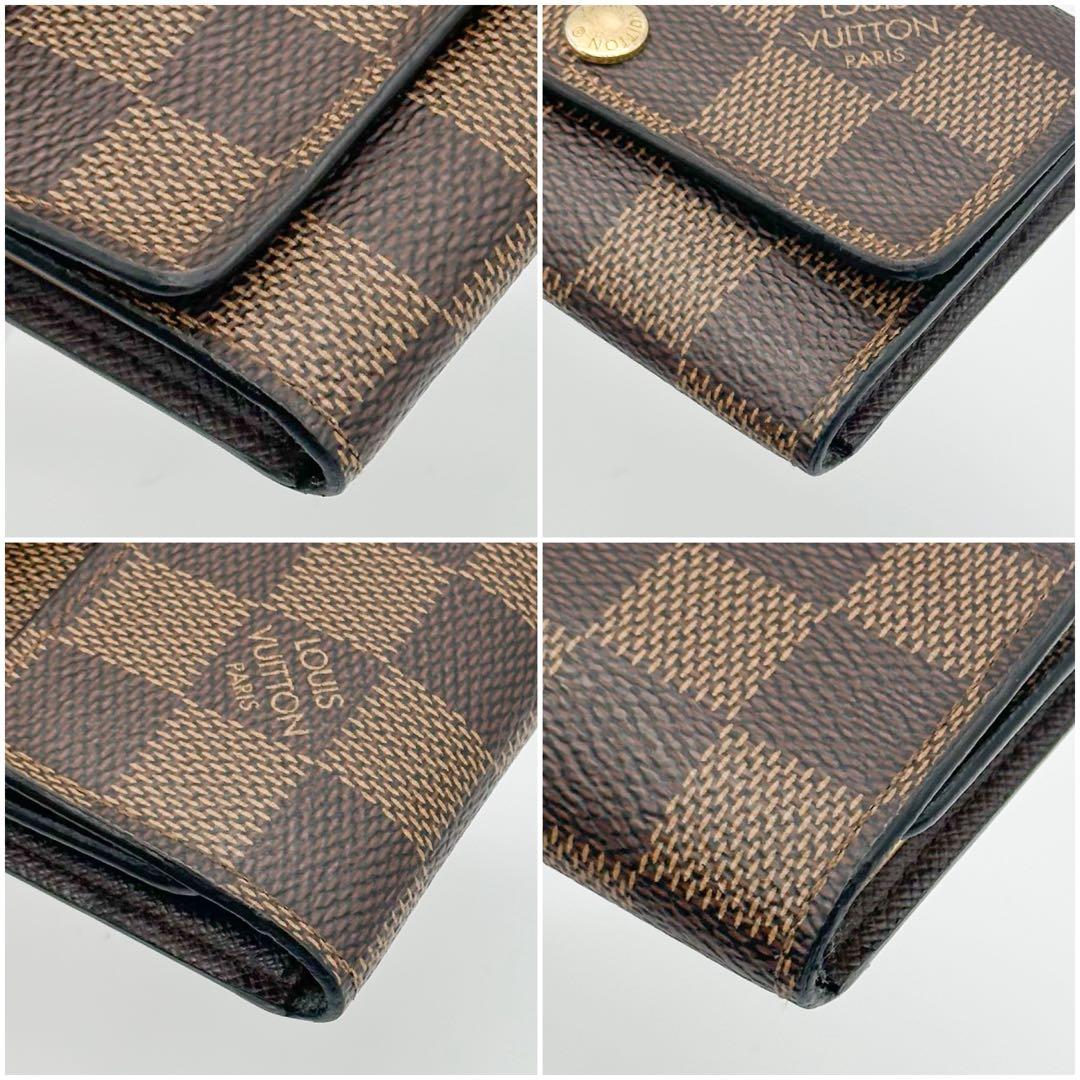 ルイヴィトン ミュルティクレ 6 ダミエ コンパクト キーケース エベヌ