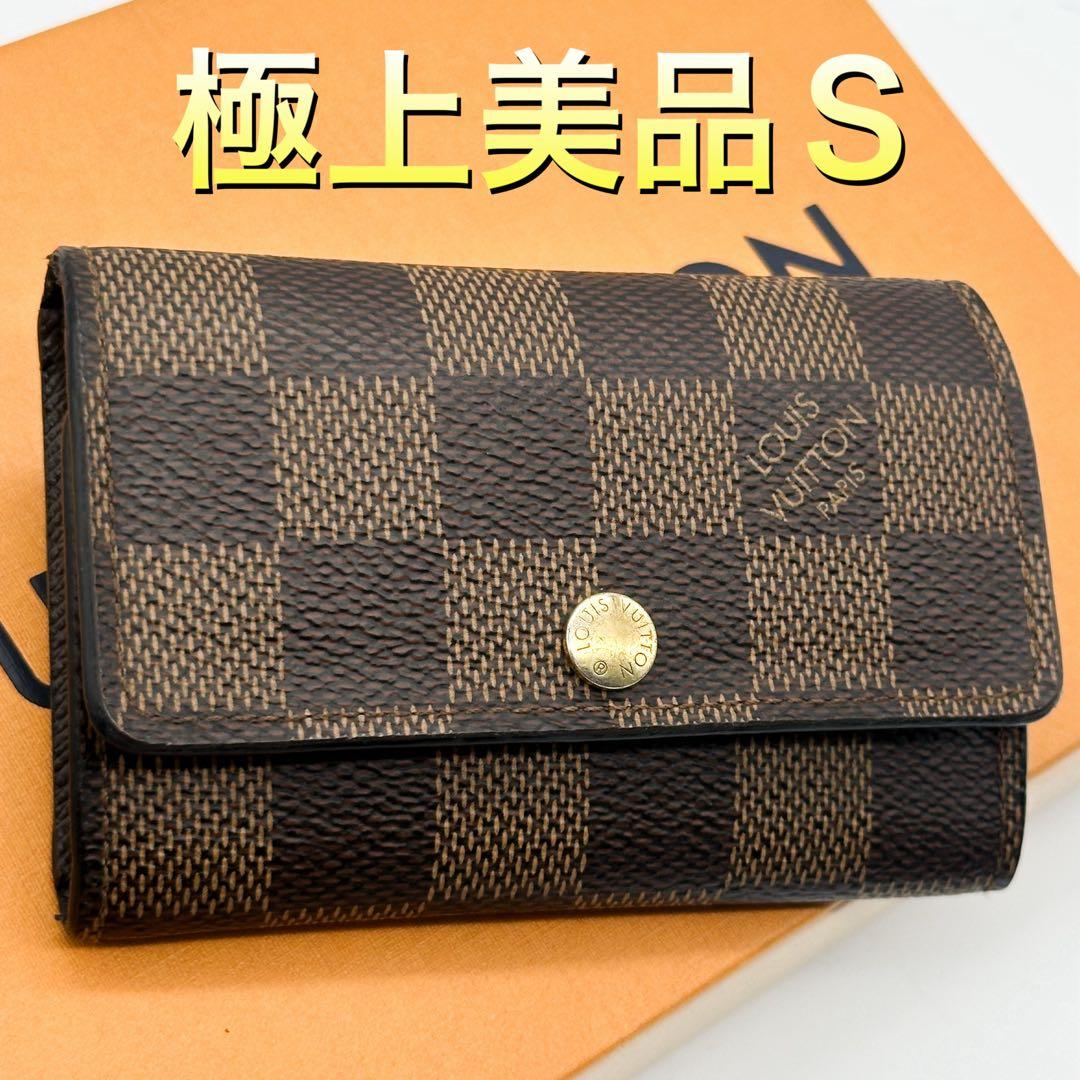 ルイヴィトン ミュルティクレ 6 ダミエ コンパクト キーケース エベヌ