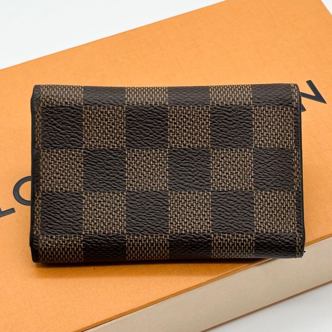 ルイヴィトン ミュルティクレ 6 ダミエ コンパクト キーケース エベヌ