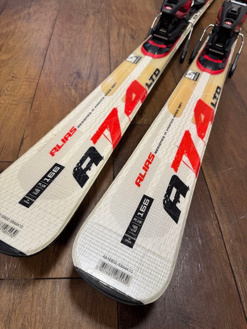スキー ROSSIGNOL Alias A74 LTD 166cm ROSSIGNOL