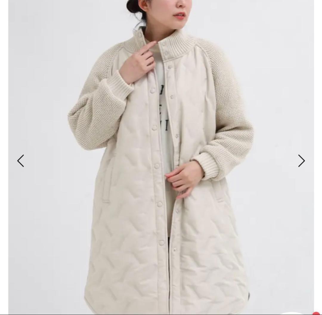 ヤマダヤ　スコットクラブ　キルティング ニット切り替え 新品未使用