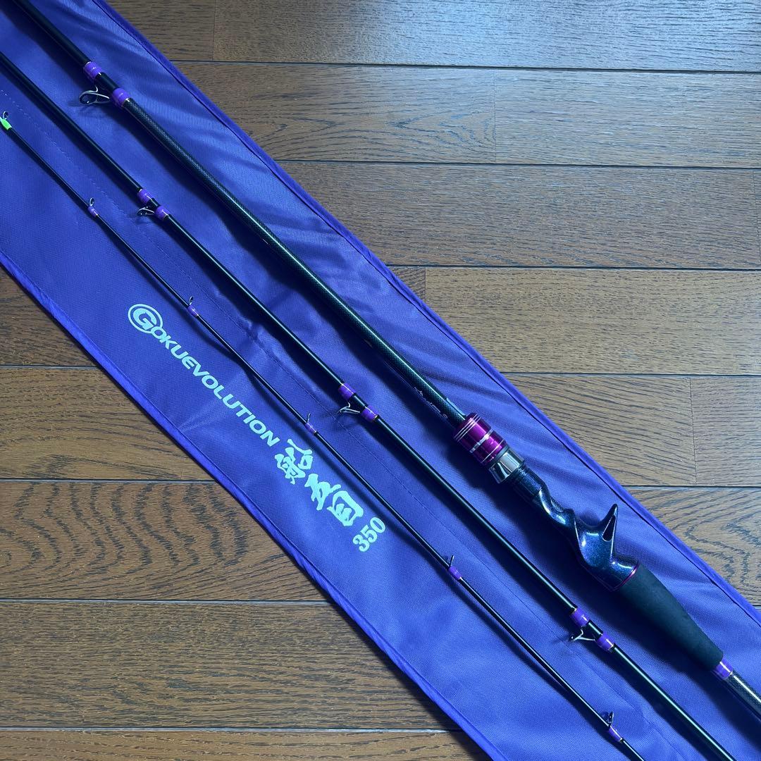 極エボリューション船竿 350