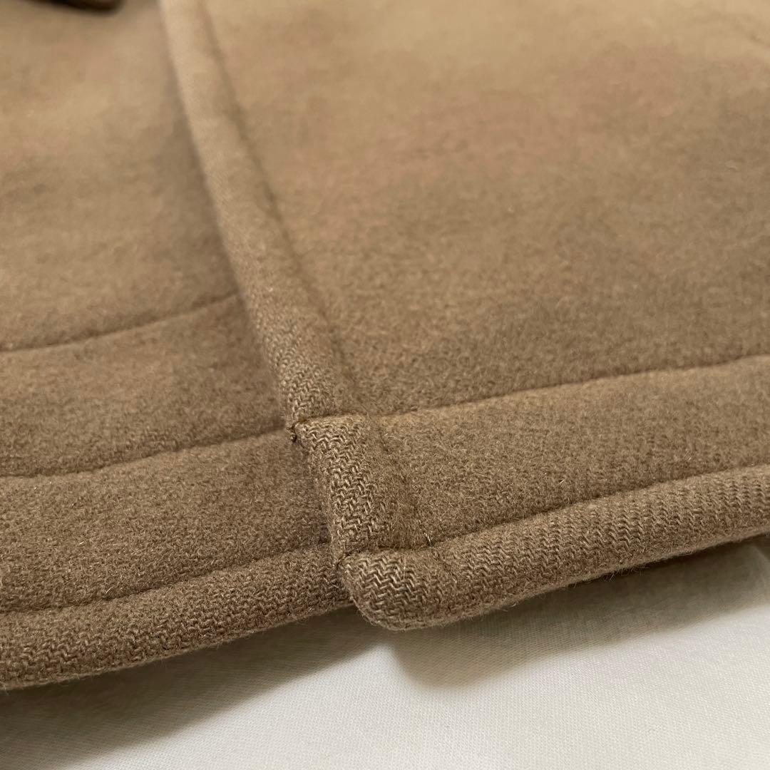 【SCYE BASICS】カシミア混 メルトンウールPコート　38