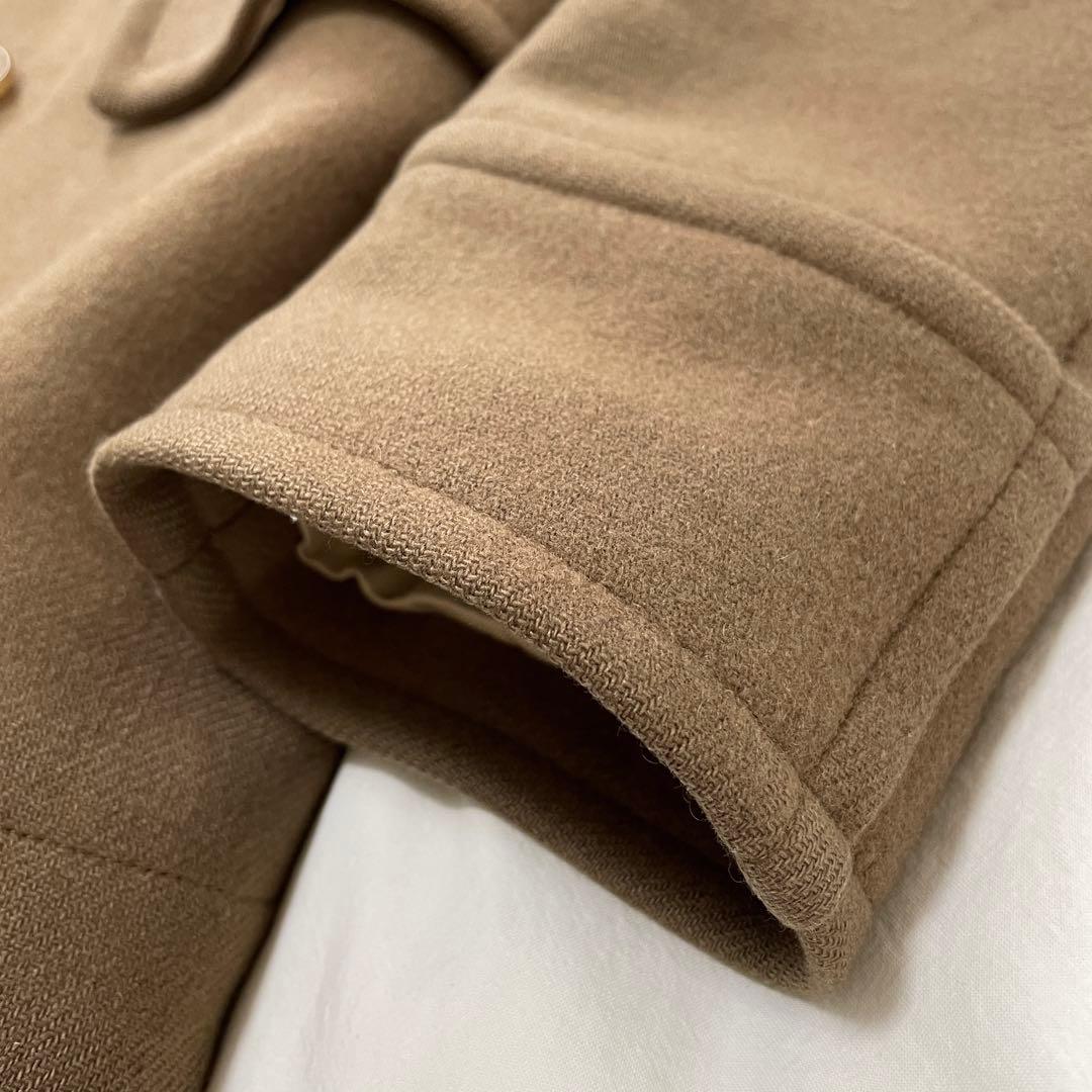 【SCYE BASICS】カシミア混 メルトンウールPコート　38