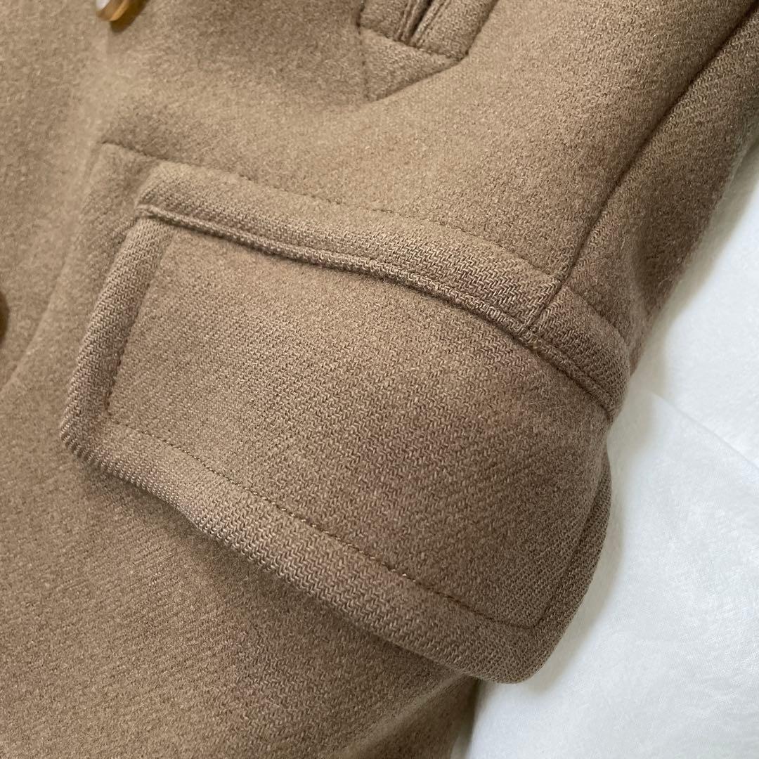 【SCYE BASICS】カシミア混 メルトンウールPコート　38