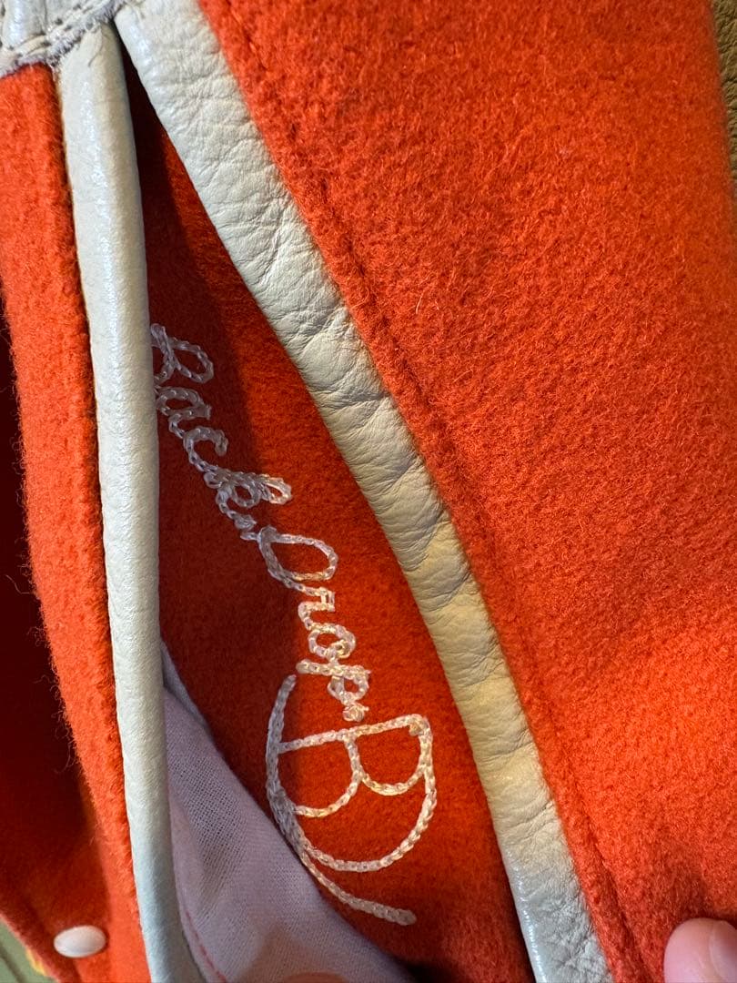 hewitt スタジャン キルティング ウール レザー USA製 90's