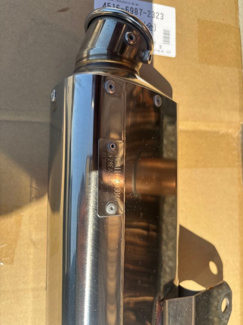 pcx125 jf56 ヤマモトマフラー