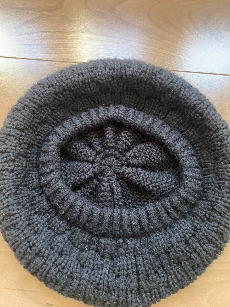 masses TAM マシス タム　キャップ　ベレー帽　黒　ブラック