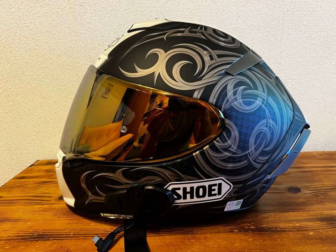 SHOEI x-14 加賀山モデル✖️マットブラック