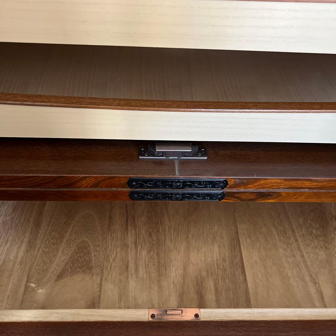 四尺三ツ抽着物桐箪笥 鍵付 衣装盆 相模原市 和箪笥 民藝たんす 時代箪笥