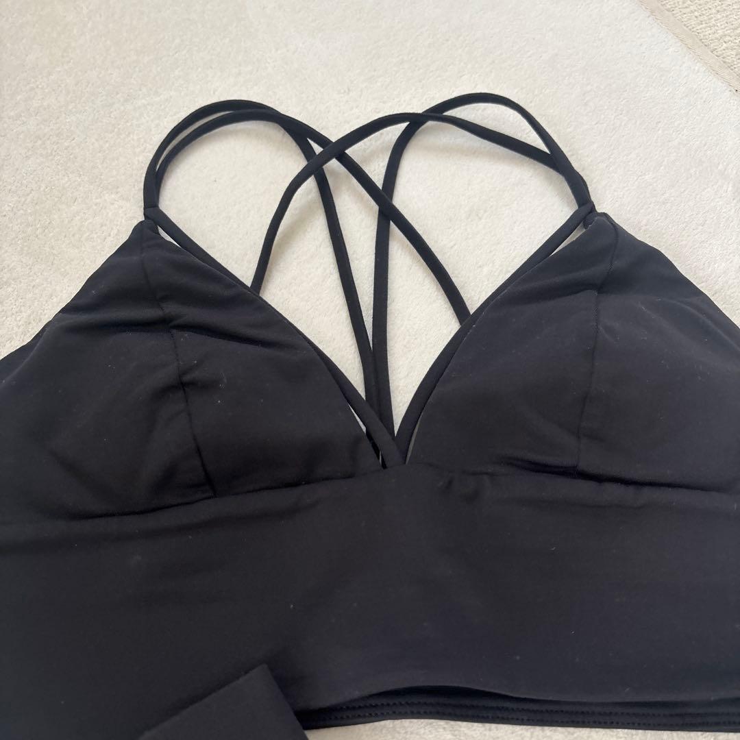 Lululemon ヨガウェア セット 黒