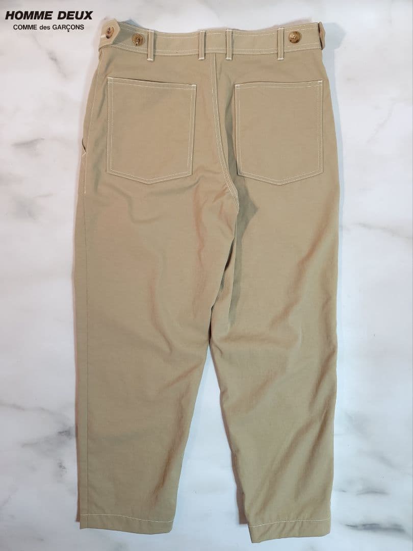COMME des GARCONS HOMME DEUX / ナイロン チノ