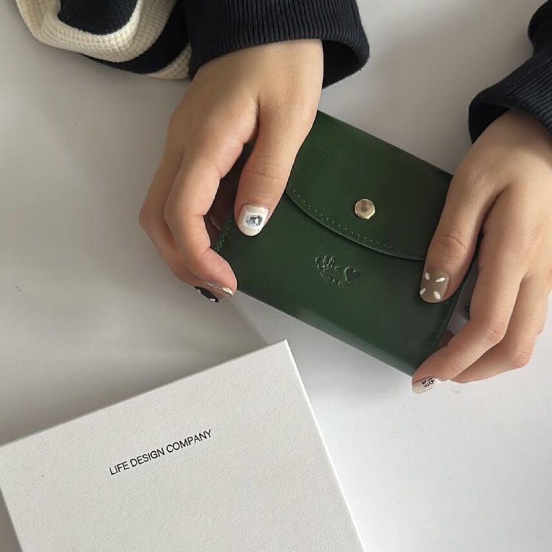 kaiyorinakami 財布 green