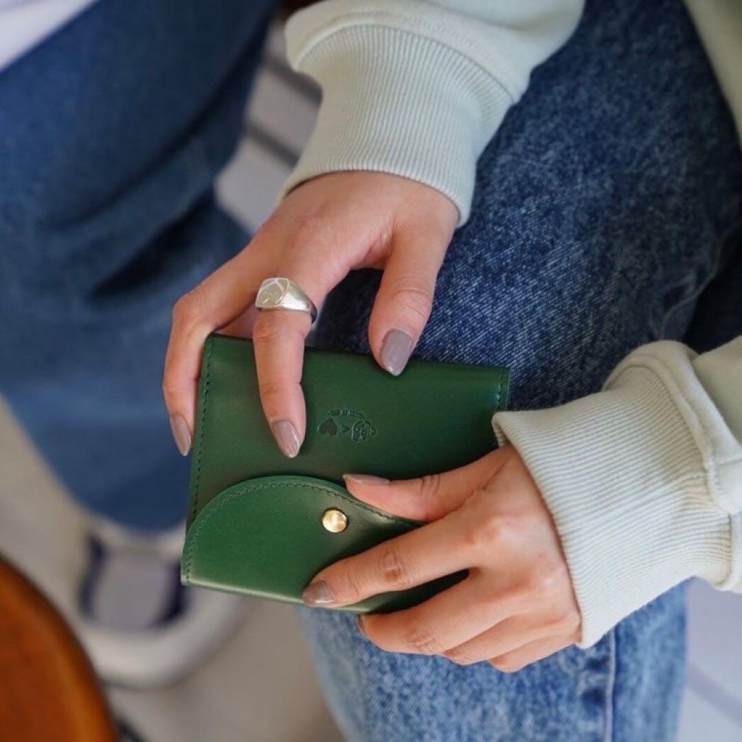 kaiyorinakami 財布 green