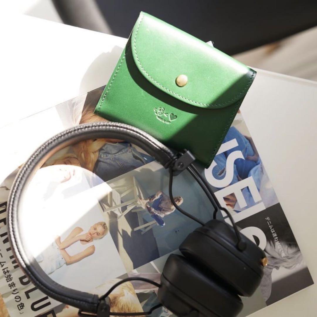 kaiyorinakami 財布 green