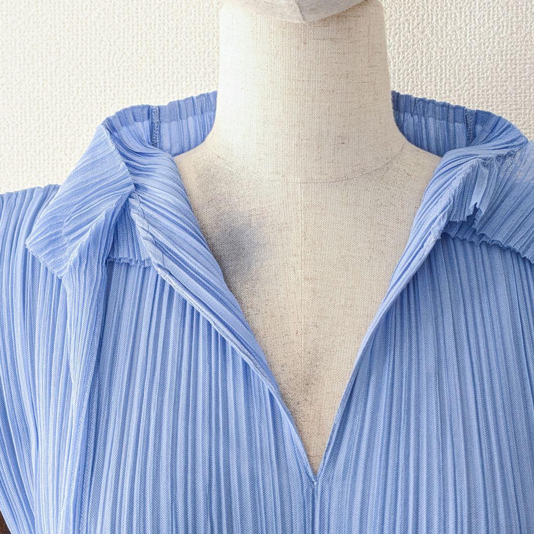 プリーツプリーズ　イッセイミヤケ　レイヤード　プリーツ　ロングワンピース　2